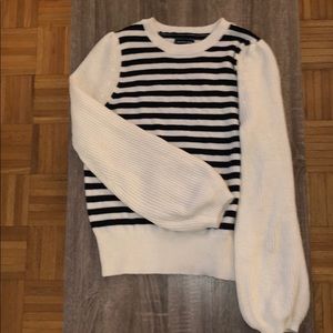 Who What Wear Striped Sweater